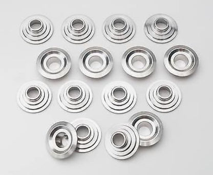 COMP Cams 729-16 10 Degree Titanium Retainer Set of 16 for 1.500"-1.550" OD Double Springs