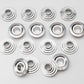 Valve Stem Diameter 0.310 in., 0.342 in., 0.372 in 10 TITANIUM DOUBLE SPRING RETAINERS SUIT 1.5"-1.550" SPRINGS COMP Cams CO729-16