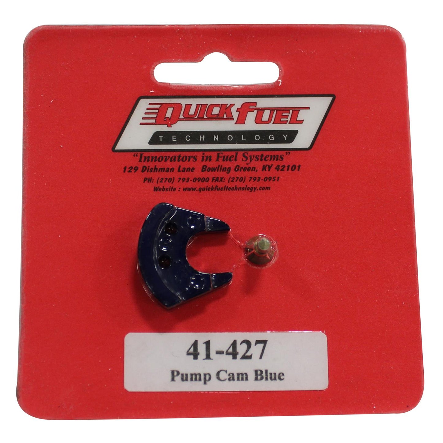 Quick Fuel QFT41-427QFT Pump Cam Light Blue