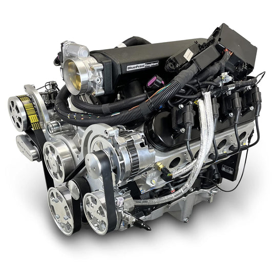 BluePrint PSLS4275CTFK Ford 427 CI LS ProSeries Stroker Crate Engine Dressed Longblock w/ EFI
