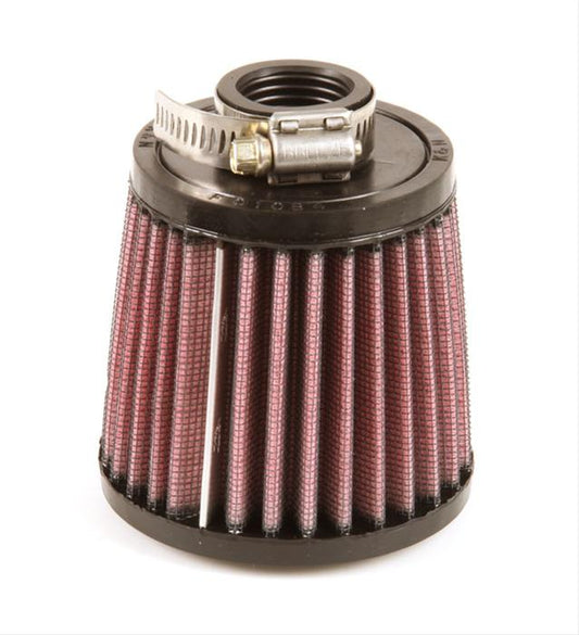 K&N Filters KNRE-0200 Universal Rubber Air Filter 1"Flg 3-1/2"T 2-7/8"B 3-1/2"