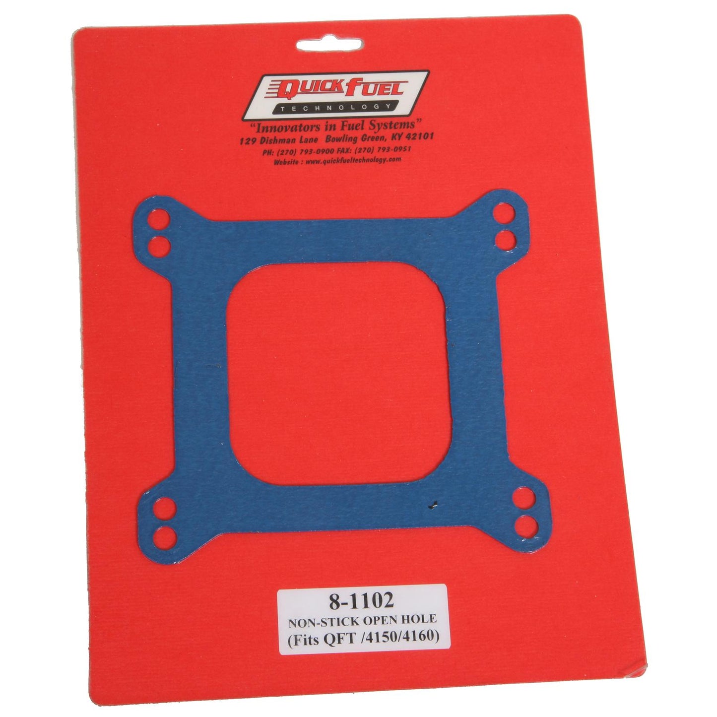 Quick Fuel QFT8-1102QFT *Non-Stick Flange Gasket Universal Open 4BBL Nla