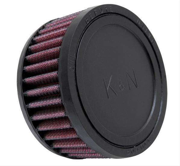 K&N Filters KNRU-0260 Universal Rubber Filter 1-11/16"Flg 4"Od 2"H"