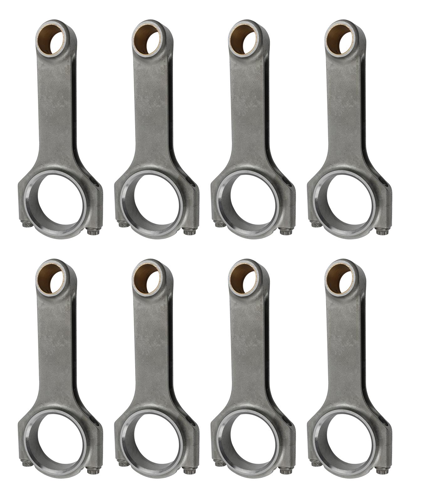 SCAT SC6613522 Conrods Chev B/B H-Beam 6.135 F/F B/End w/Bolts Bushed S/End