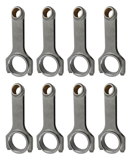 SCAT SC6613522 Conrods Chev B/B H-Beam 6.135 F/F B/End w/Bolts Bushed S/End