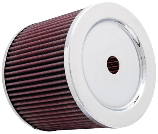K&N Filters KNRM-3001 Universal Air Filter 3"Mtl Flg Universal 7"D 6"H"