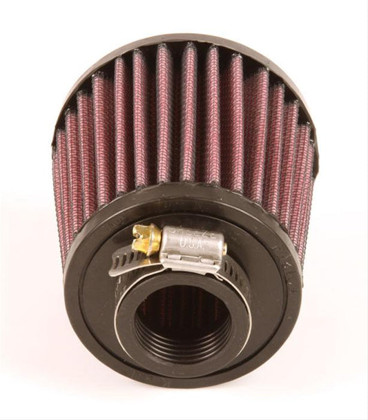 K&N Filters KNRE-0220 Universal Rubber Air Filter 1-1/4"Flg 3-1/2"T 2-7/8"B 3"
