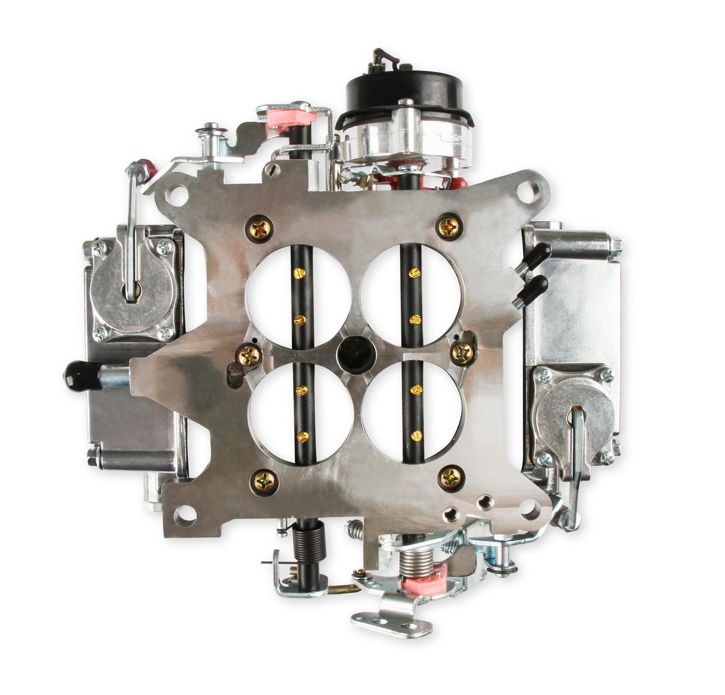 Quickfuel QFT-BR-67276 Brawler Diecast Series Carburetor 650 CFM Mechanical Secondary Electric Choke 4-barrel Square Bore Tumble Polished