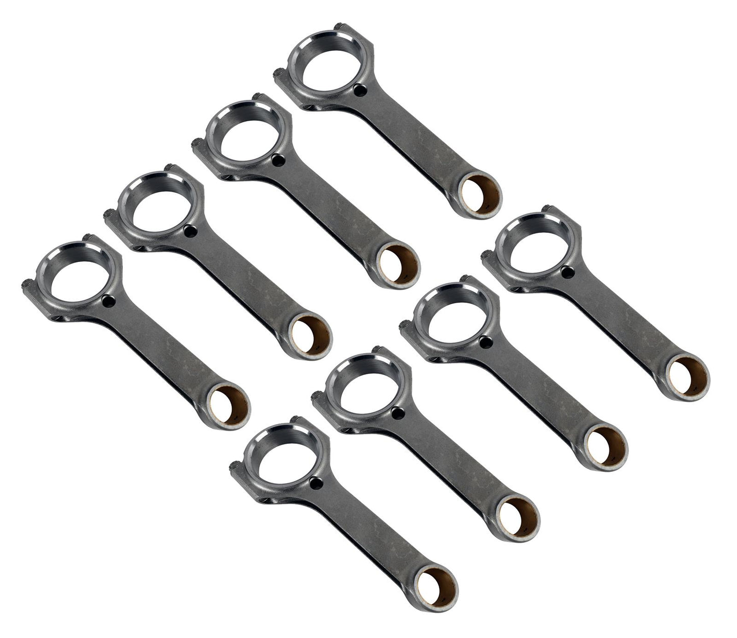 SCAT SC6600021QLS Conrods Chev SB H-Beam 6"-2.1" Q-Lite ARP8740 Screw Bol