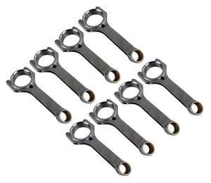 SCAT SC6600021QLS Conrods Chev SB H-Beam 6"-2.1" Q-Lite ARP8740 Screw Bol