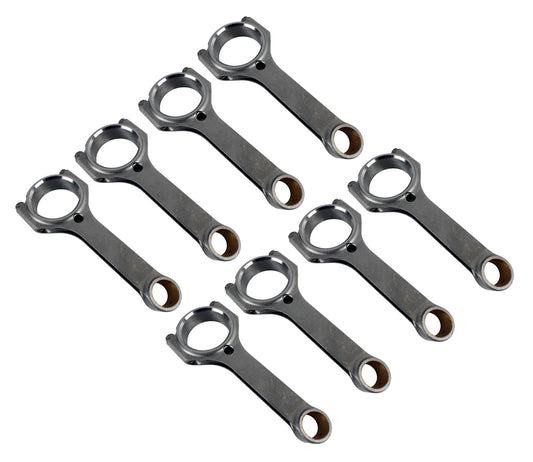 SCAT SC6600021QLS Conrods Chev SB H-Beam 6"-2.1" Q-Lite ARP8740 Screw Bol