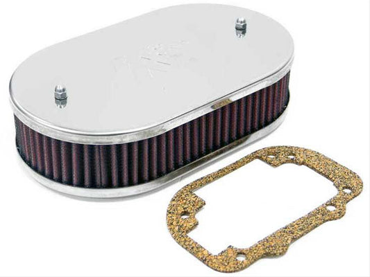 K&N Filters KN56-9071 Suits Single And 2Bbl Carbs Custom Racing Assembly