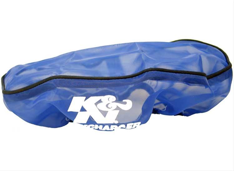 K&N Filters KN22-2840PL Universal Fit Drycharger 5.5X9"Oval Blue"