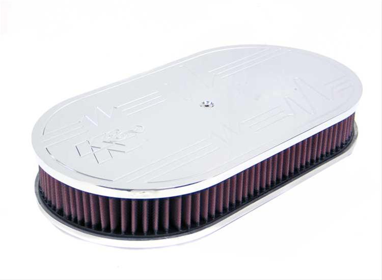 K&N Filters KN66-1510 Universal Fit Oval Elec Dsgn Air Filter 2"H"