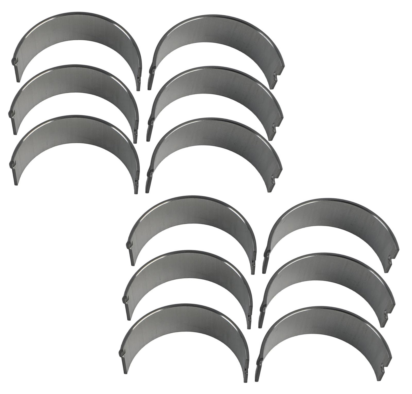 King Engine Bearings KGB-CR648SI010 Con Rod Bearing AMC 199-258 (6Cyl) (EB1480B6010K)
