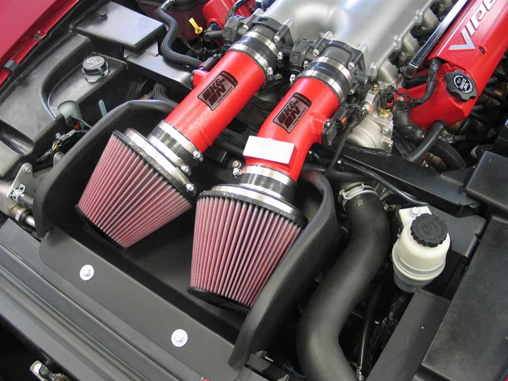 K&N Filters KN69-2527TTR Dodge Viper 8.4L V10 Typhoon Cold Air Intake
