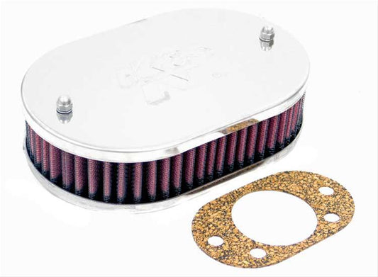 K&N Filters KN56-9142 Suits Single And 2Bbl Carbs Custom Racing Assembly