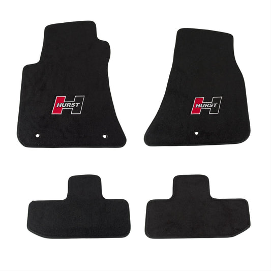Hurst HU6370010 Floor Mat Set Red 08-19 Chal