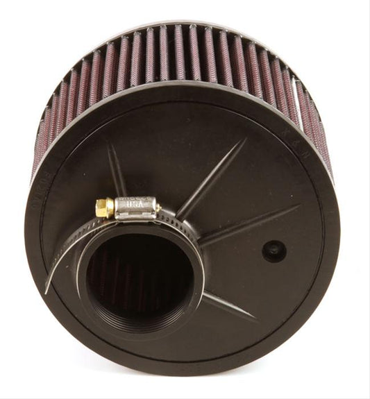 K&N Filters KNRA-0470 Universal Rubber Air Filter 2-1/16"O/S Flg 6"Od 4"H Ru"