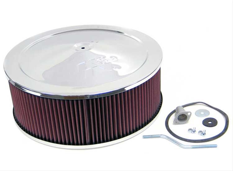 K&N Filters KN60-1420 Custom Air Filter Assembly 5-1/8 Flg.14"D 1-1/2"O/S Flt B"
