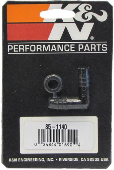 K&N Filters KN85-1140 Universal Fit Vent Kit 90 Deg 3/8""Flg W/G"
