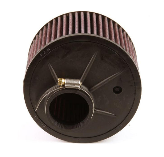 K&N Filters KNRA-047V Universal Chrome Air Filter 2-1/16"O/S Flg 6"Od 4"H Cr"