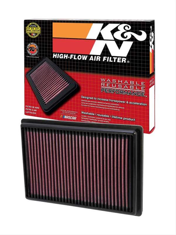 K&N Filters KN33-2376 For Nissan Sentra 2.0L-L4 2007 Replacement Air Filter