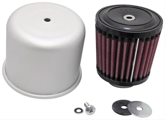 K&N Filters KN54-1020 Covered Assembly 1-1/4 Flng 4D 3-1/2 H W/Cover