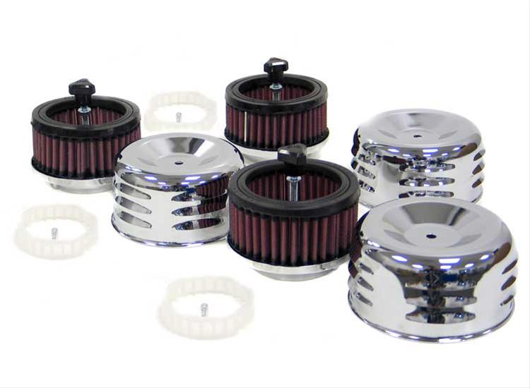 K&N Filters KN60-0503 Custom Air Filter Assembly Lvrd2-3/16"Or2-5/18Flg4"Top3"