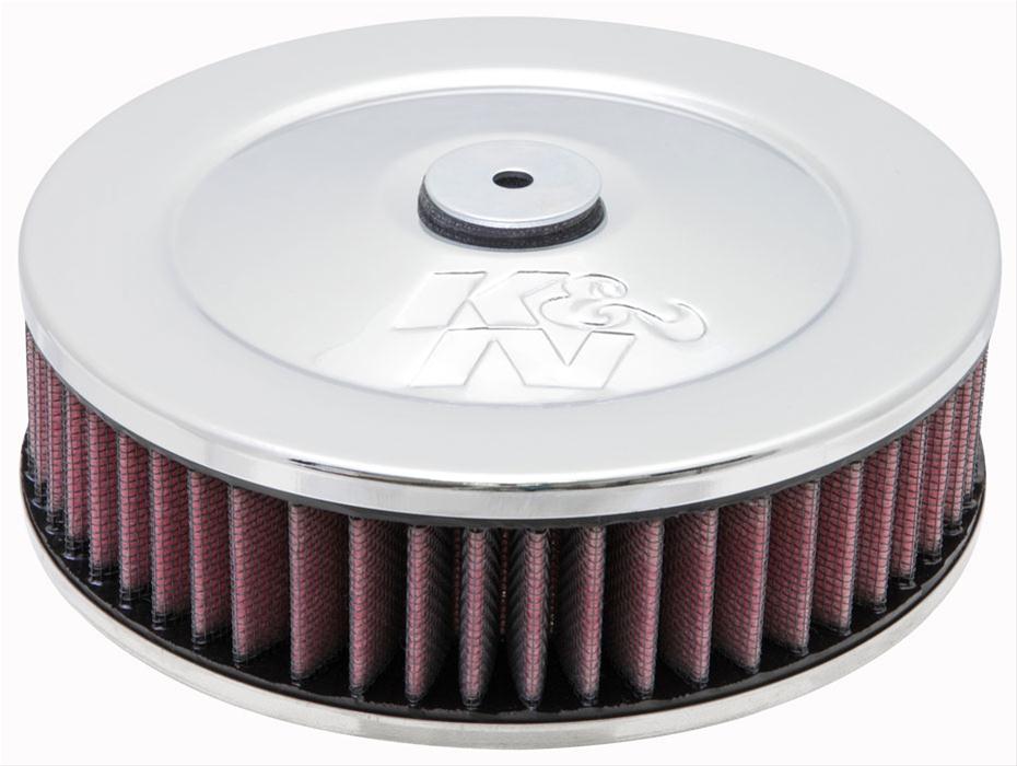 K&N Filters KN60-1030 Custom Air Filter Assembly 2-5/8"Flg 7"D 3"H Assy.W/Vent"