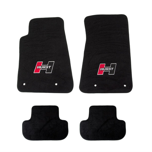 Hurst HU6370000 Floor Mat Set Red 10-14 Cama