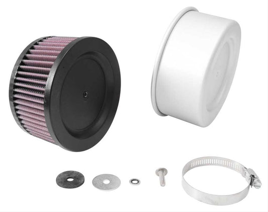 K&N Filters KN54-1110 "Covered Assembly 2-1/2"Flg 6"D X 3"H W/Cover"