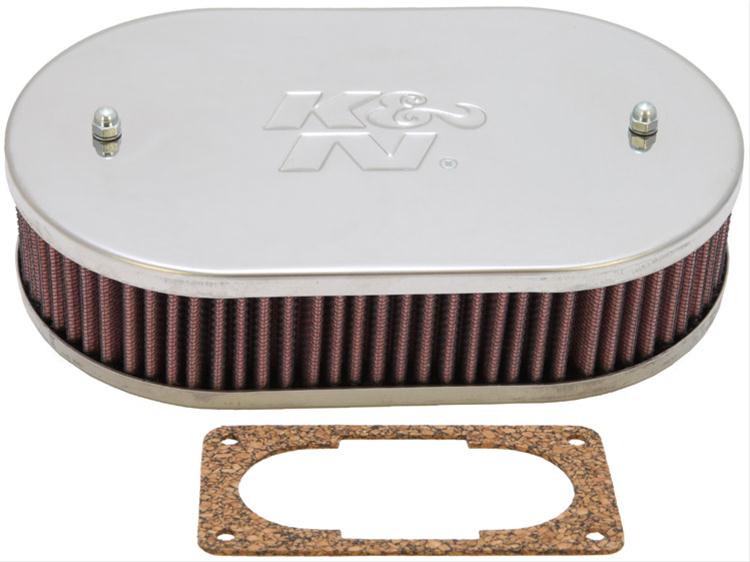 K&N Filters KN56-9004 Suits Single And 2Bbl Carbs Custom Racing Assembly