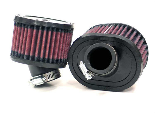 K&N Filters KNR-0642 Universal Rubber Air Filter 2 1-1/2" 30 Deg Flg 2-3/4"H"