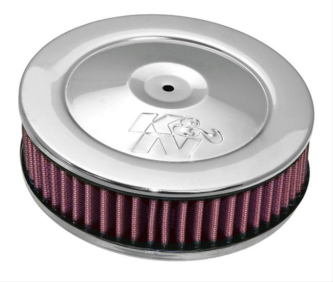 K&N Filters KN60-1010 Custom Air Filter Assembly 2-5/16"Flg 7"D 3"H Assy.W/Vent"