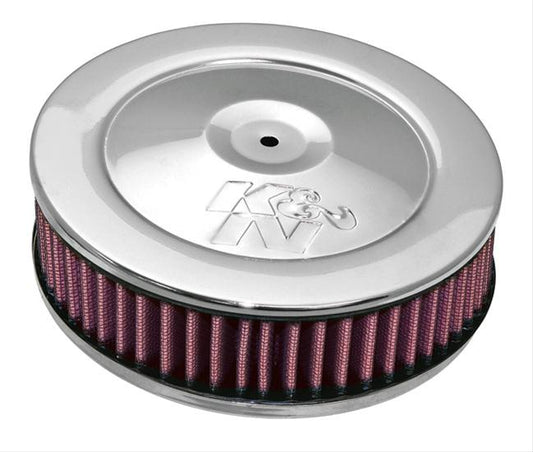 K&N Filters KN60-1010 Custom Air Filter Assembly 2-5/16"Flg 7"D 3"H Assy.W/Vent"
