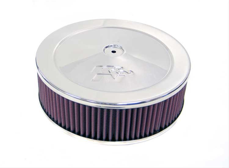 K&N Filters KN60-1100 Custom Air Filter Assembly 4-7/32Flange 9 Dia 4-1/2H Vent