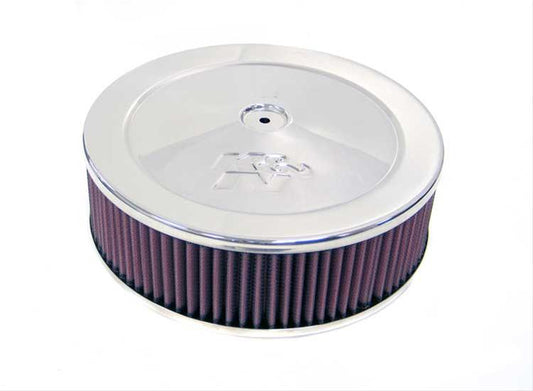 K&N Filters KN60-1100 Custom Air Filter Assembly 4-7/32Flange 9 Dia 4-1/2H Vent