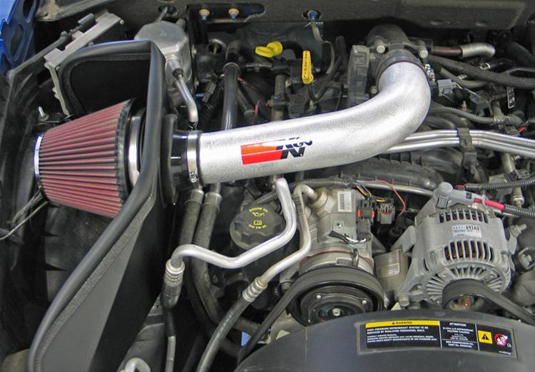 K&N Filters KN77-1558KP Mits Dakota/Raider 3.7L V6 Performance Intake Kit