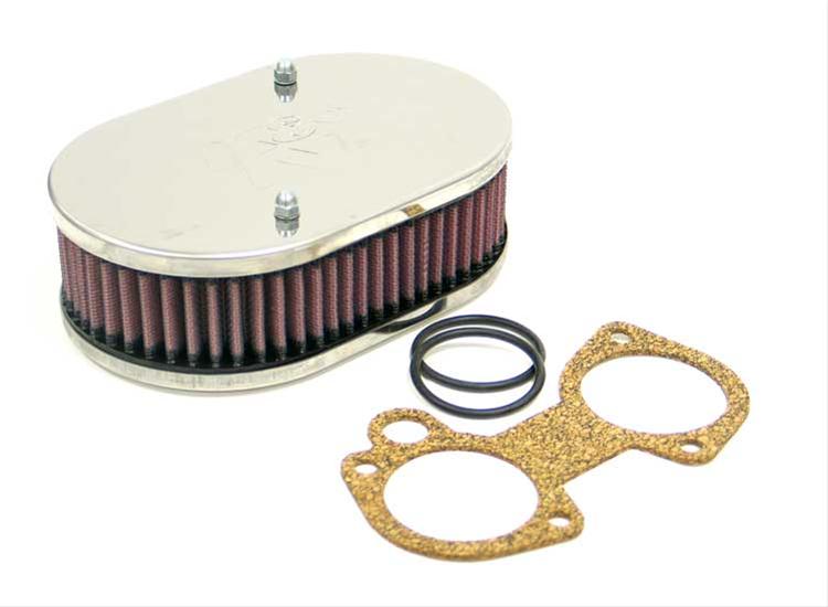 K&N Filters KN56-9100 Suits Single And 2Bbl Carbs Custom Racing Assembly