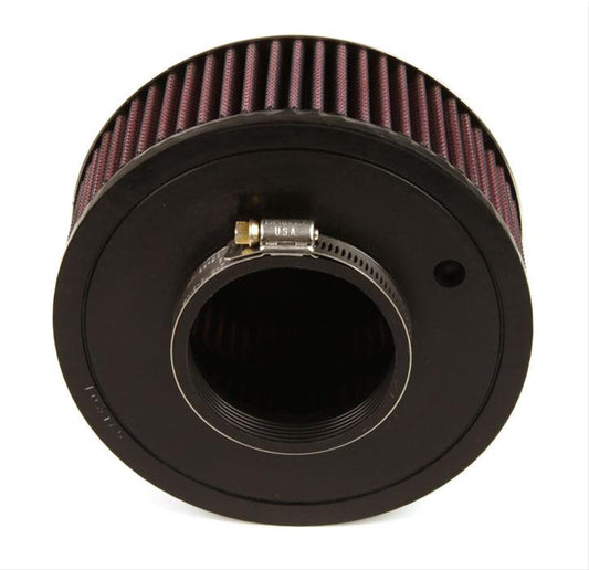 K&N Filters KNRA-095V Universal Chrome Air Filter 3-1/16"Flg 7"Od 3"H"