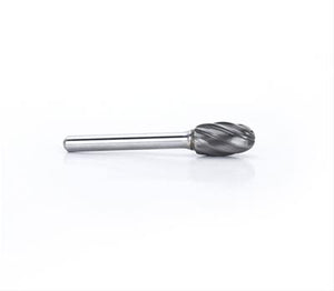 Powerhouse Products POW355606 Solid Carbide Burr tool 6" Shank Double Cut Oval 1/2"