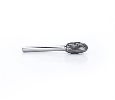 Powerhouse Products POW355606 Solid Carbide Burr tool 6" Shank Double Cut Oval 1/2"