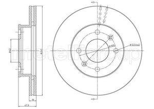 Metelli MET-DBR23-0626 Metelli Brake Rotor Hyundai