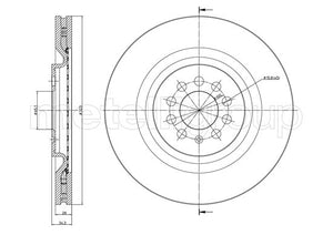 Metelli MET-DBR23-0949C Metelli Brake Rotor Seat