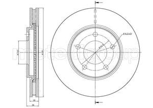 Metelli MET-DBR23-0689C Metelli Brake Rotor Chrysler