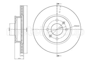 Metelli MET-DBR23-0788 Metelli Brake Rotor Hyundai