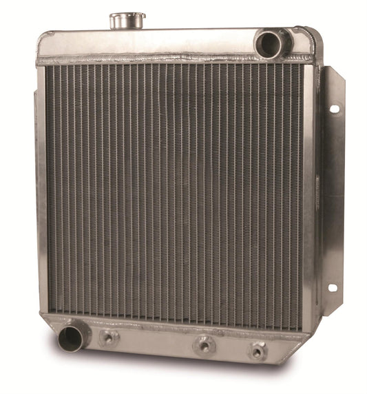 AFCO AFC80276-S-NA-N Aluminium Radiator suit 65-66 V8 Mustang w/ Passenger Side Outlet