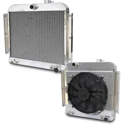 AFC80170N | Alloy Radiator 57 Chevy Satin
