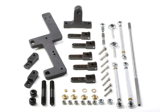 Weiand WM7166WND Linkage Kit Side Mount 2X4 Suits 6-71 & 8-71